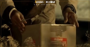 بۆ ئەوەی تاوانەکەی لای پۆلیس ئاشکرا نەبێت ژنێک کەلـلەسەری مێردەکەی "بەئامانەت" لە سندوقێکدا دەدات بە هاوڕێکەی