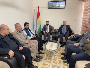 شاندێكی YNDKسەردانی پارتی دیموكراتی توركمانی كوردستان دەكات